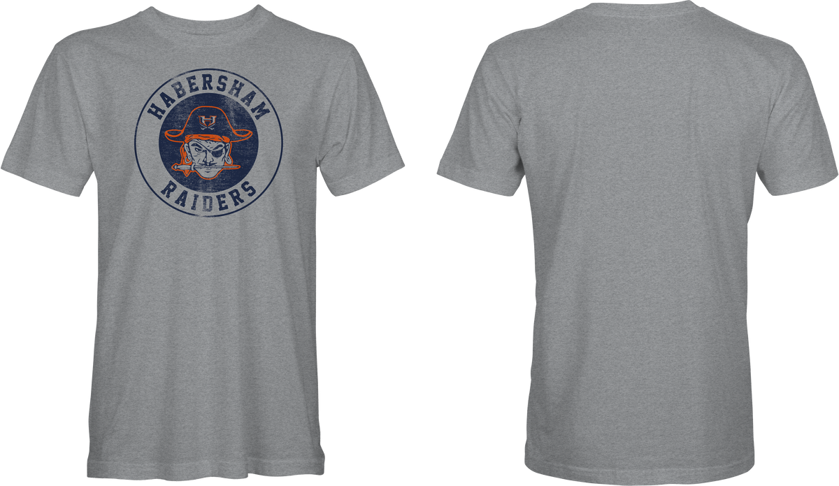Raiders Vintage Logo Tee (Sports Grey)