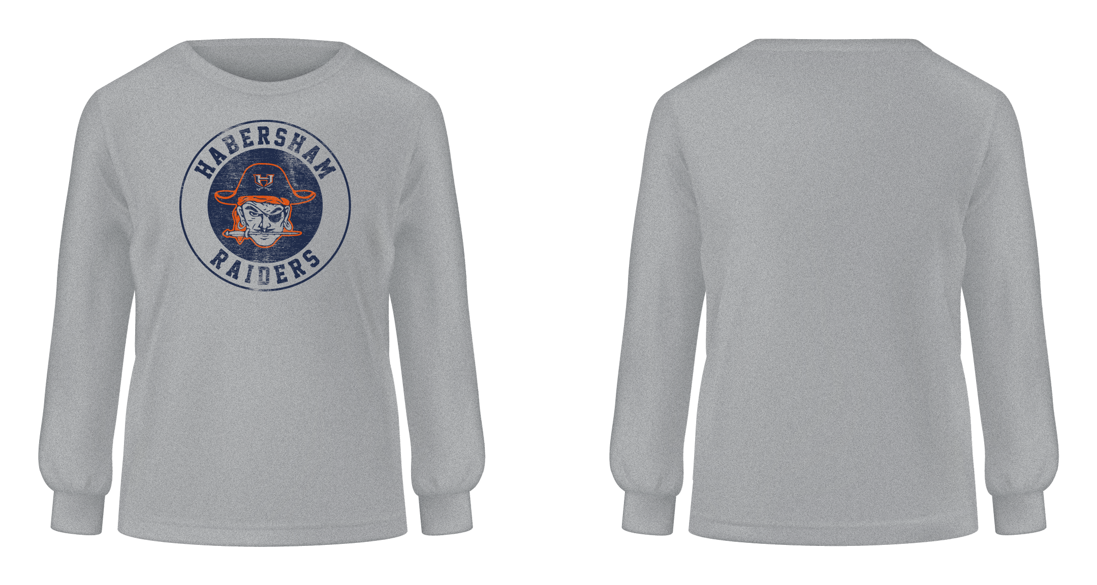 Raiders Vintage Logo Sweatshirt (Sports Grey)