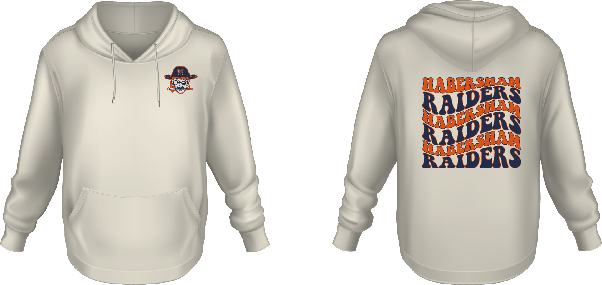 Raiders Groovy Hoodie (Natural)