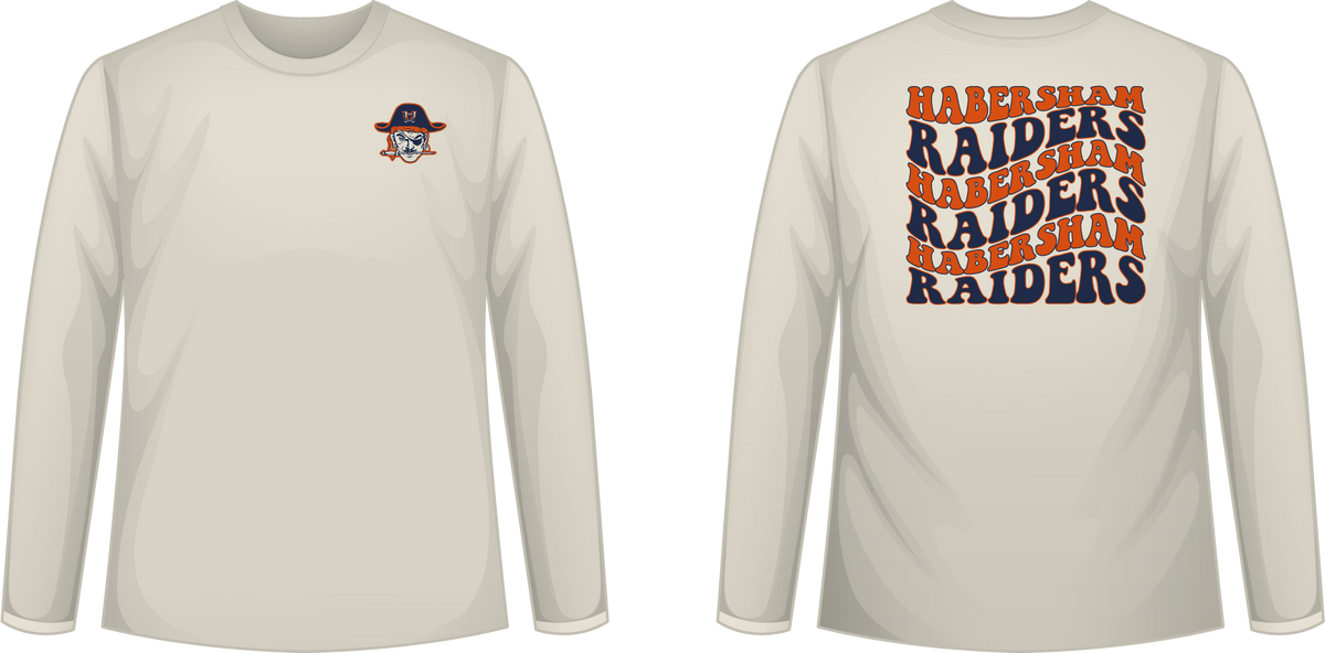 Raiders Groovy Long Sleeve Tee (Natural)