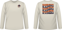 Raiders Groovy Long Sleeve Tee (Natural)