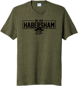 We Are Habersham Tee (Heather Military Green)