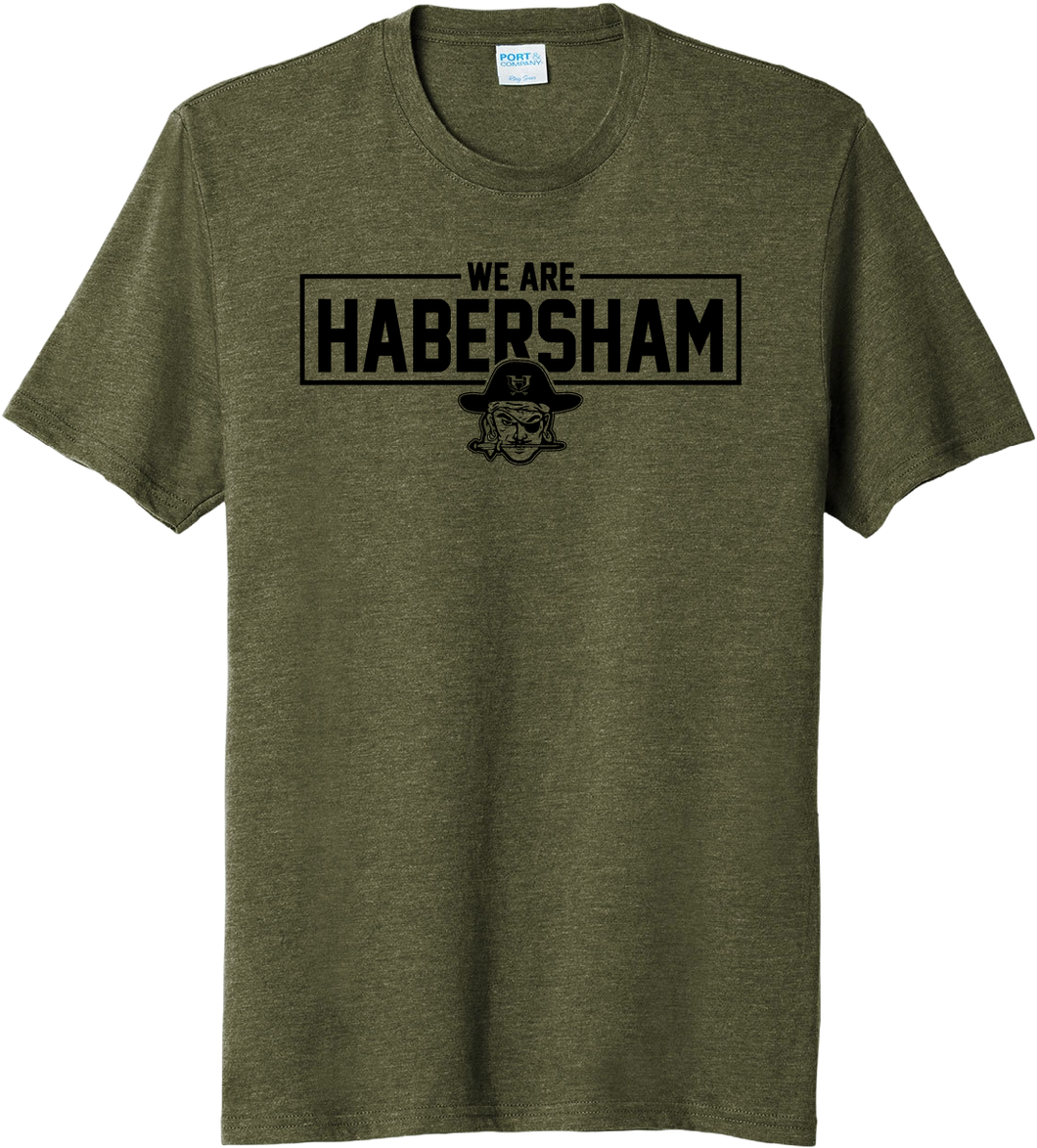 We Are Habersham Tee (Heather Military Green)