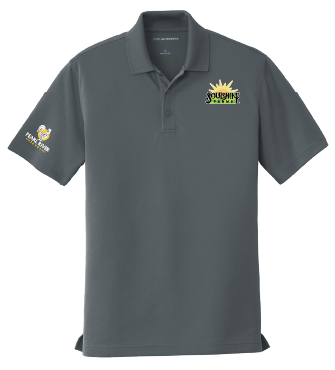 SSF/PRF Port Men's Dry Zone Polo (Anthracite)