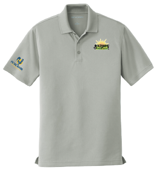 SSF/PRF Port Men's Dry Zone Polo (Grey)