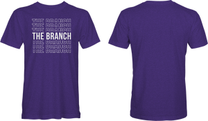 The Branch Tee - Heather Purple