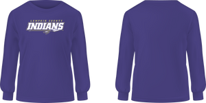 Lumpkin Co. Indians Sweatshirt - Purple