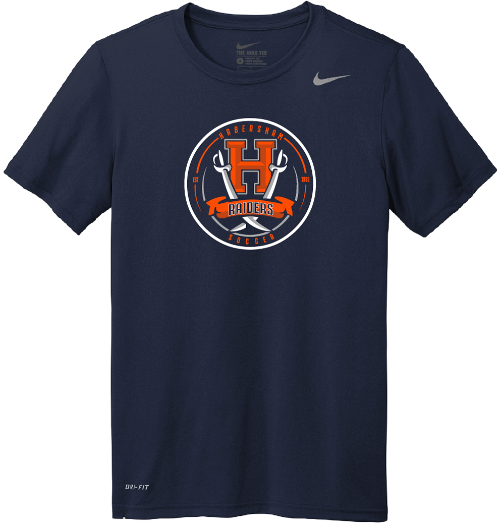 Raider Soccer Nike Dri-Fit Tee (Navy)