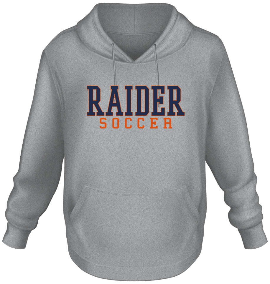 Raider Soccer Hoodie (Athletic Heather)