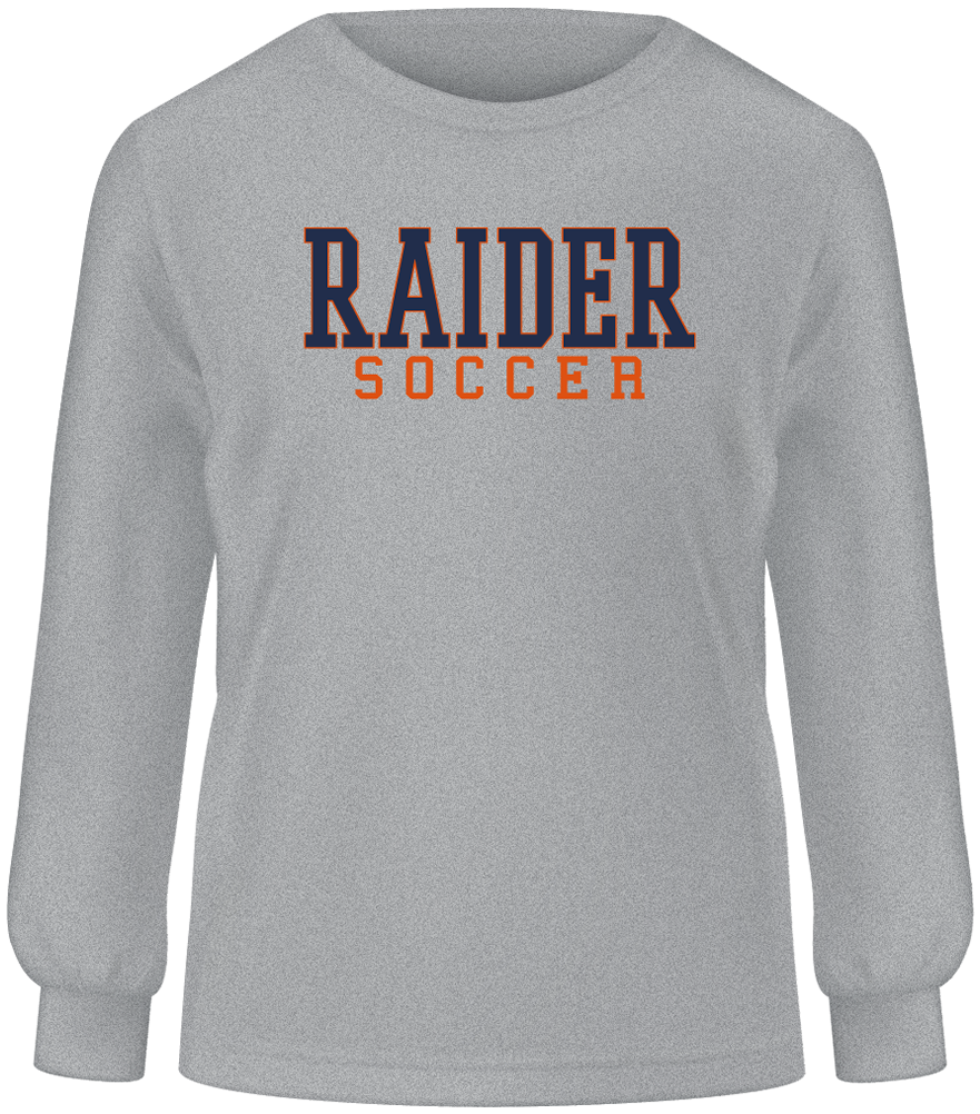 Raider Soccer Crewneck Sweatshirt (Athletic Heather)