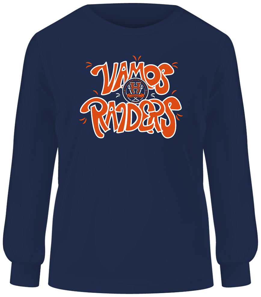 Vamos Raider Crewneck Sweatshirt (Navy)