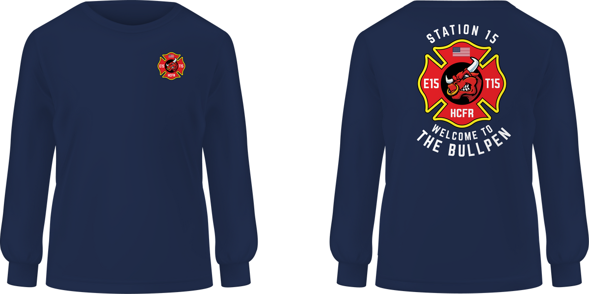 Station 15 Bullpen - Softstyle Sweatshirt (Navy)