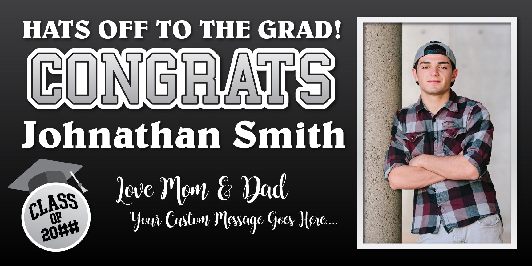 Graduation Banner - Template 1