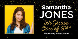 Graduation Banner - Template 8