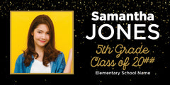 Graduation Banner - Template 8