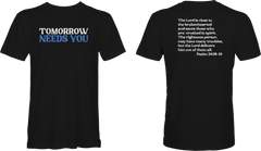 Tomorrow Needs You Tee - Black