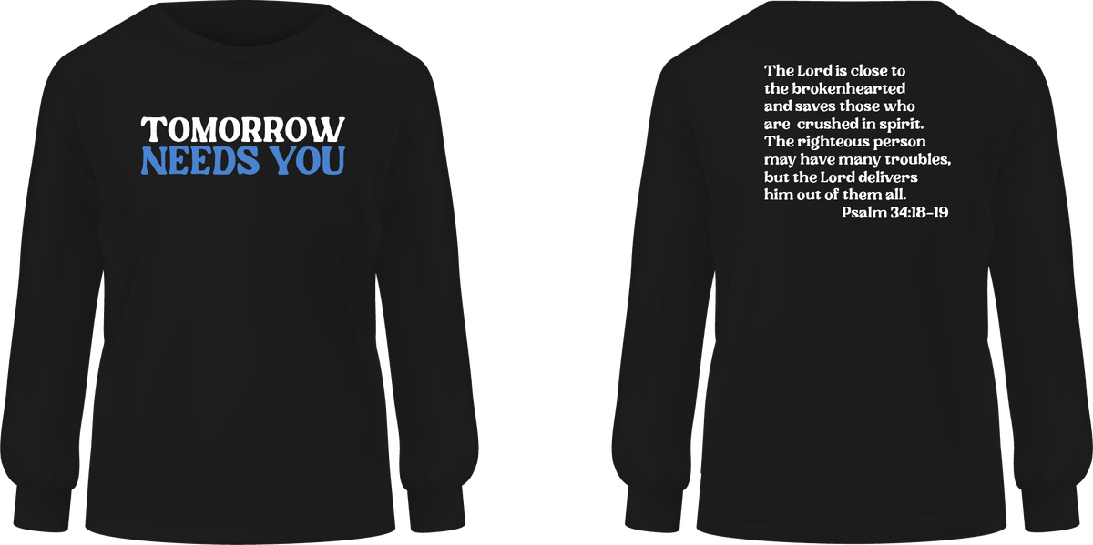 Tomorrow Needs You Sweatshirt - Black