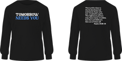 Tomorrow Needs You Sweatshirt - Black