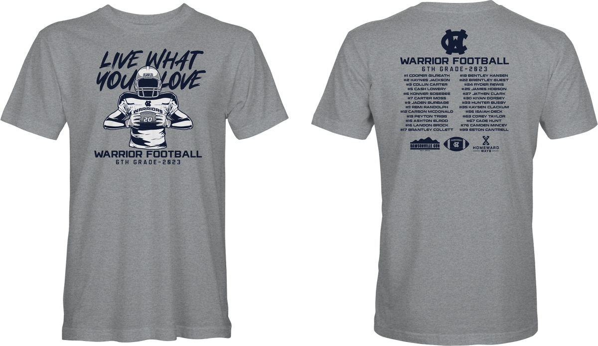 2023 Warriors 6th Grade Football