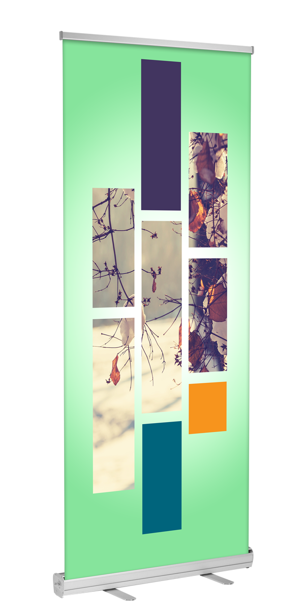 Standard Retractable Banner Stand - 33"x 81"