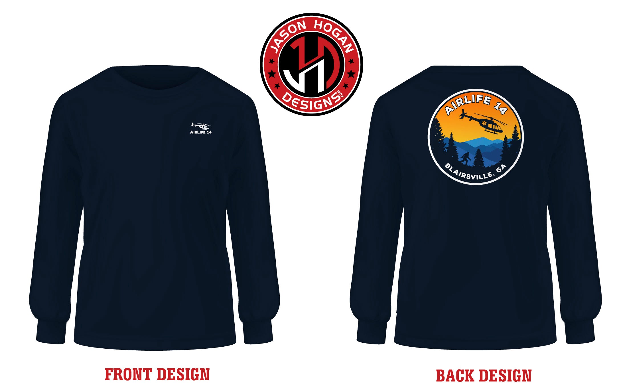 Air Life 14 Sweatshirt (Navy)