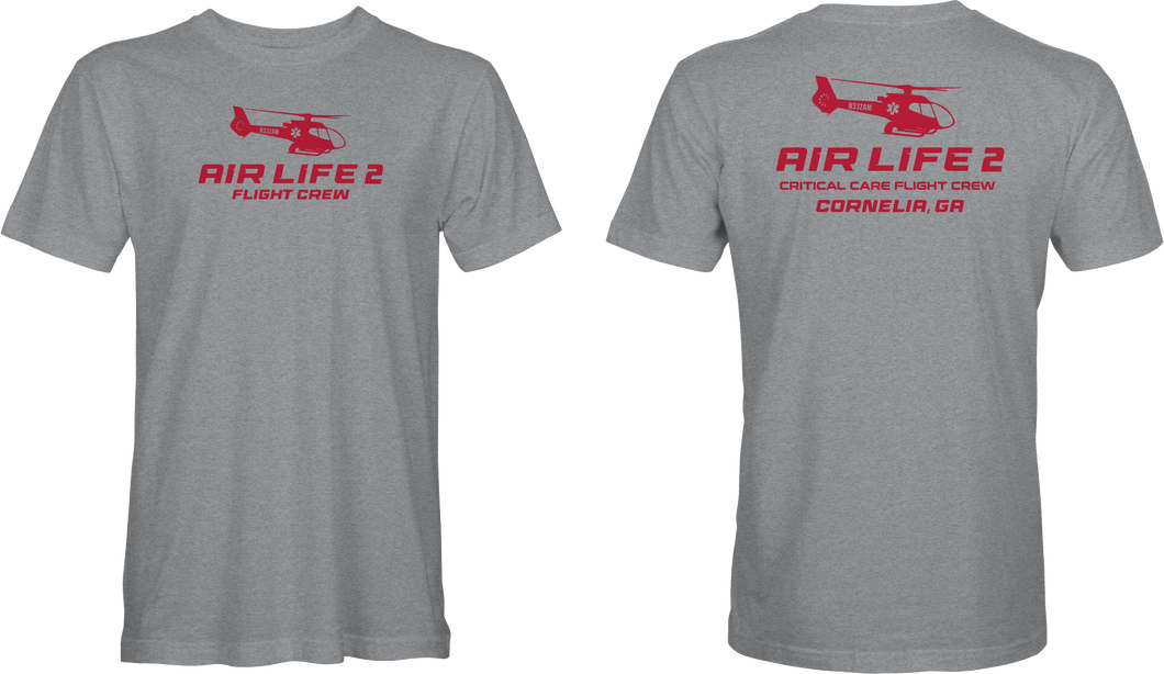 Air Life 2 Short Sleeve Tee (Sports Grey)