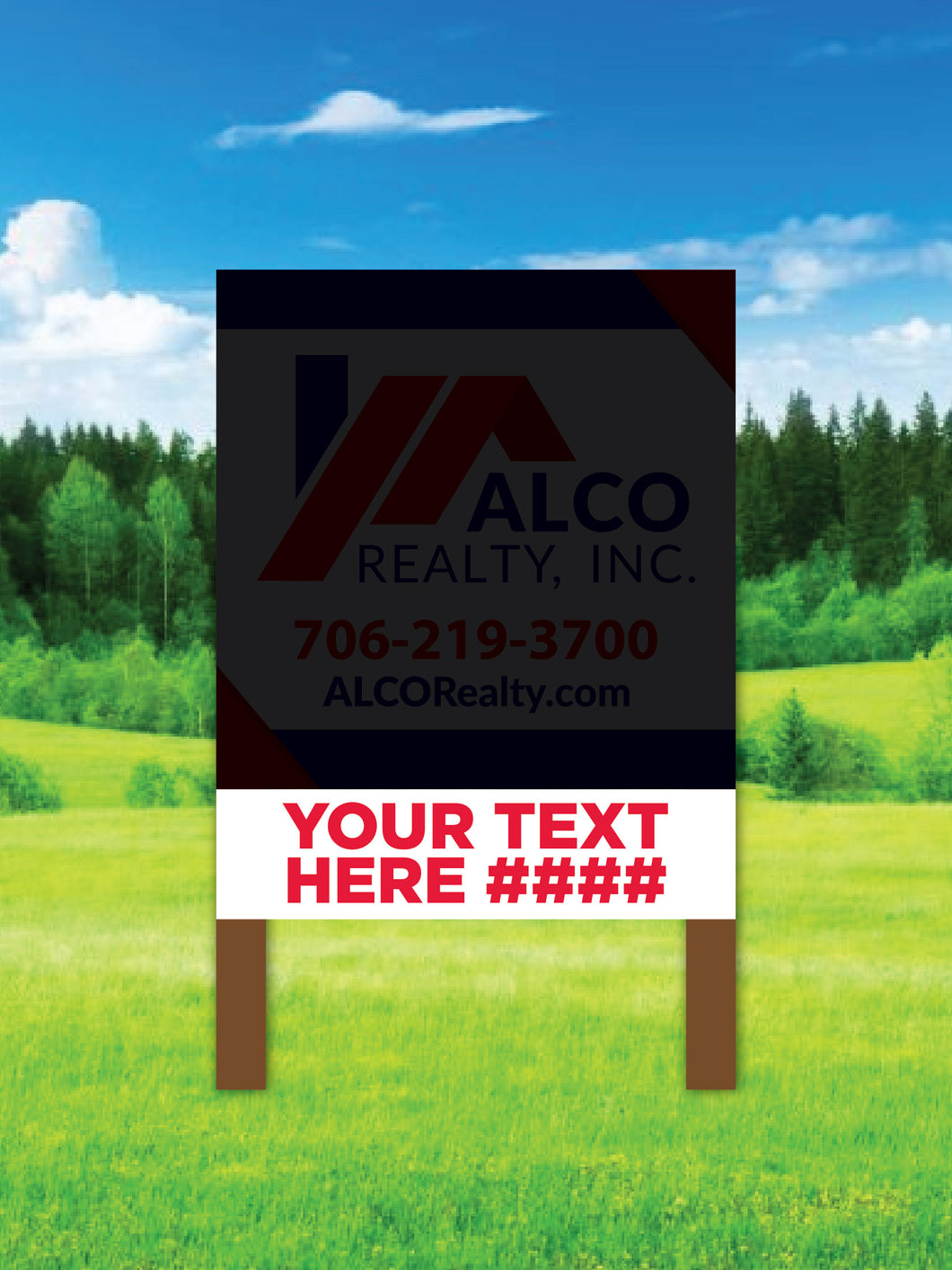 Alco Rider Sign, 48