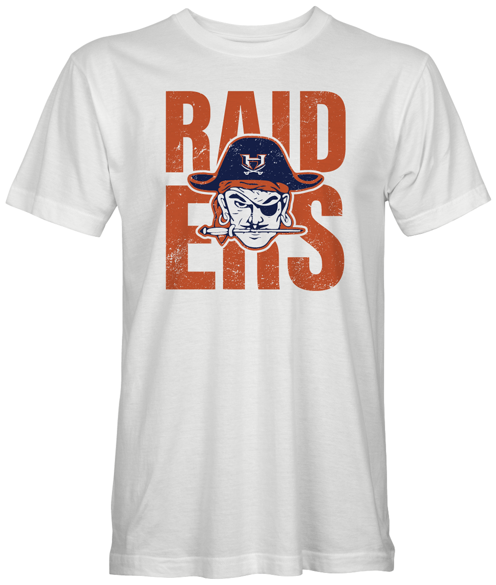 Habersham Raiders White Tee - Design 1