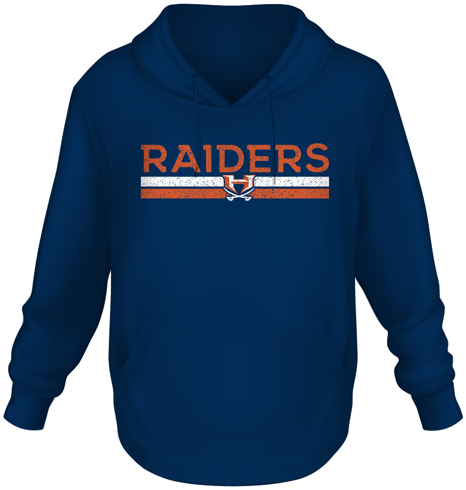 Habersham Raiders Hoodie - Navy