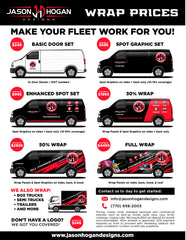 Vehicle Wrap Artwork Deposit