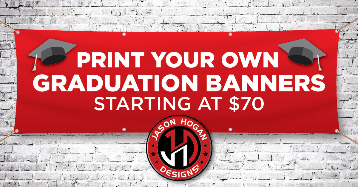 Graduation Banner - Customer Supplied Artwork