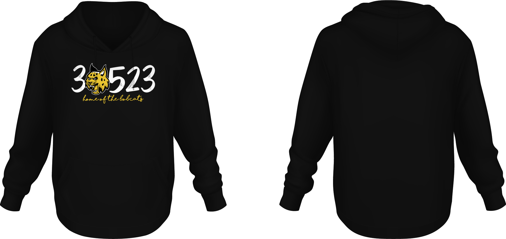 30523 Home of the Bobcats Hoodie