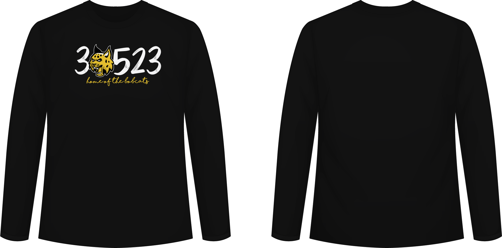30523 Home of the Bobcats Long Sleeve Tee