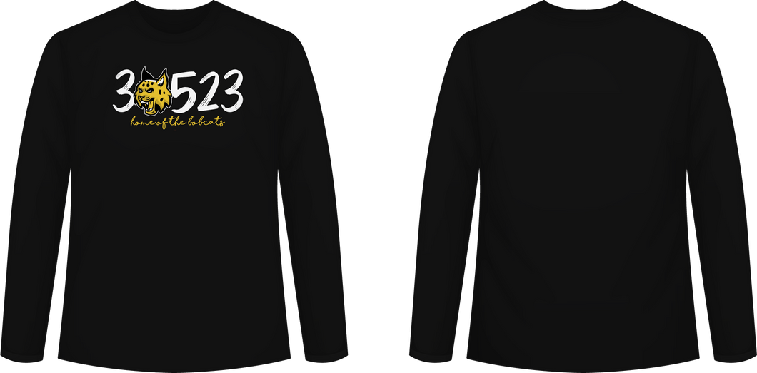 30523 Home of the Bobcats Long Sleeve Tee