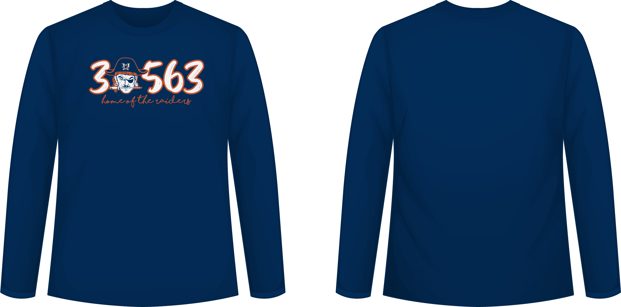 30563 Home of the Raiders Long Sleeve Tee
