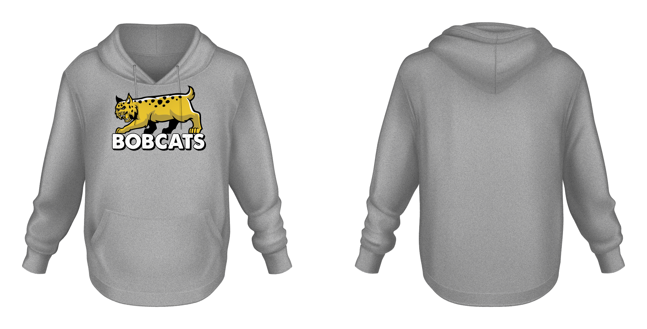 Bobcats Logo Hoodie