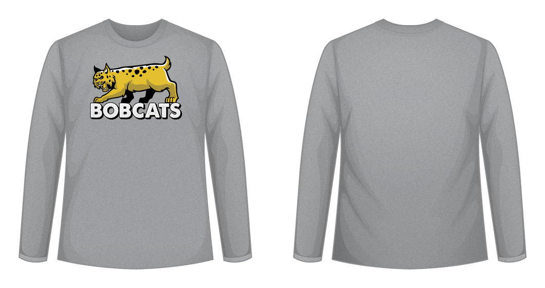 Bobcats Logo Long Sleeve Tee