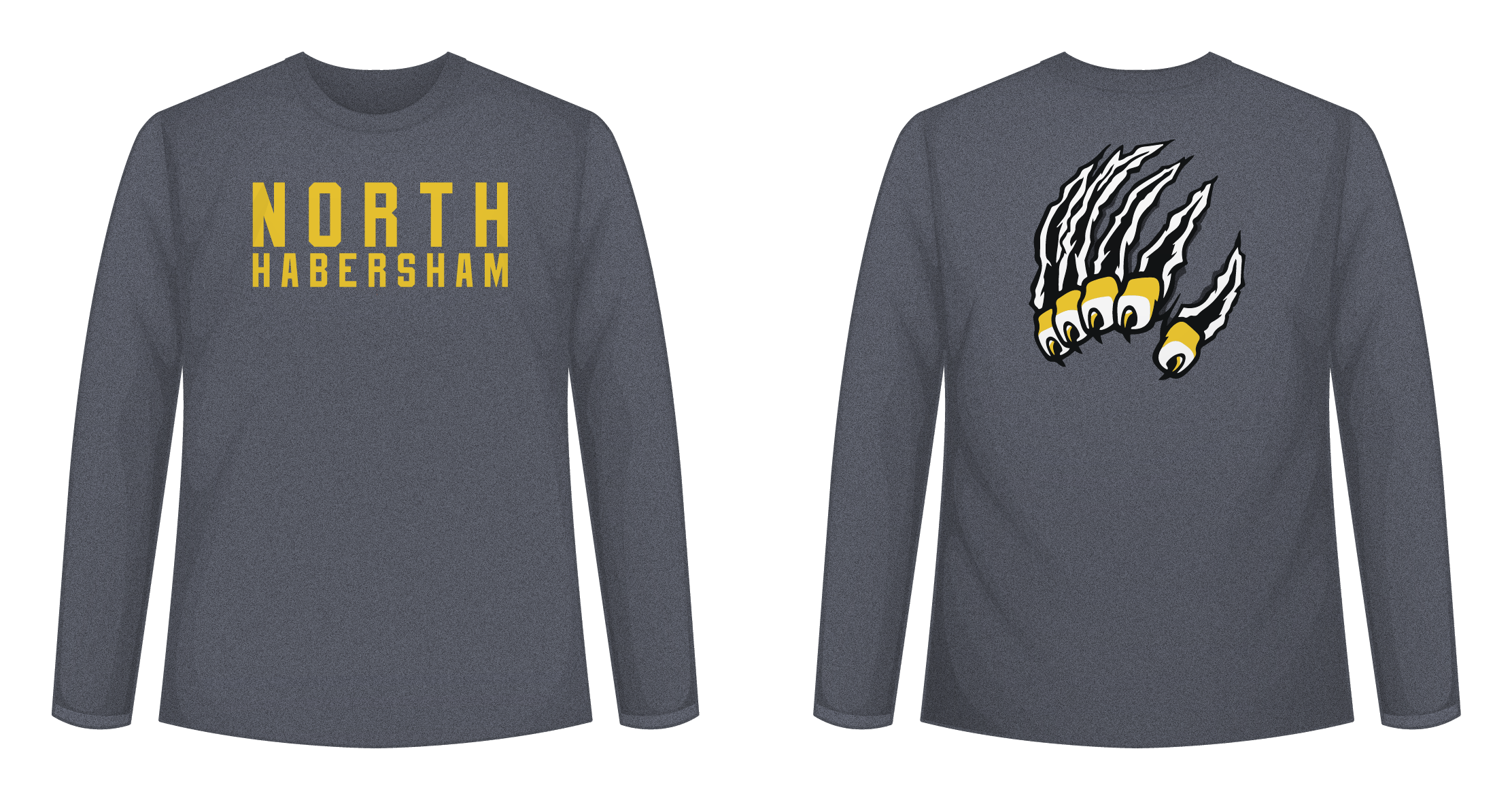 North Habersham Claw Long Sleeve Tee