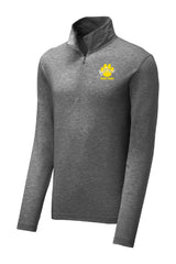 NHMS Band Adult Heather Grey 1/4 Zip Pullover
