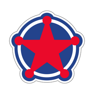 Rangers Star Decal