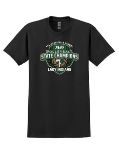 TFS Volleyball Champions Short Sleeve Tee - Black