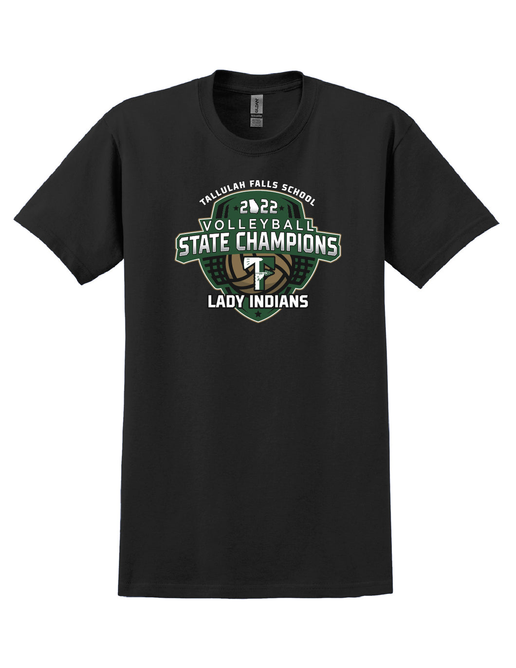 TFS Volleyball Champions Short Sleeve Tee - Black