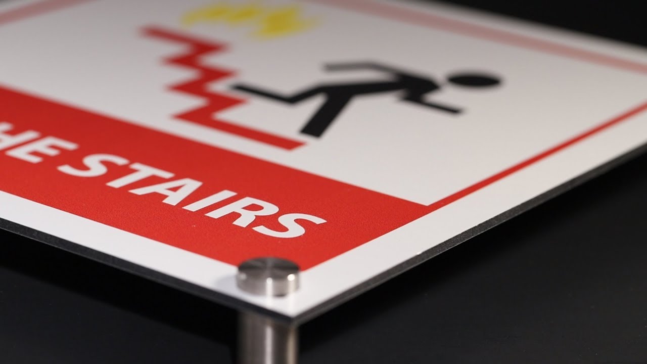 Metal Sign (Single-sided / Stock Sizes)