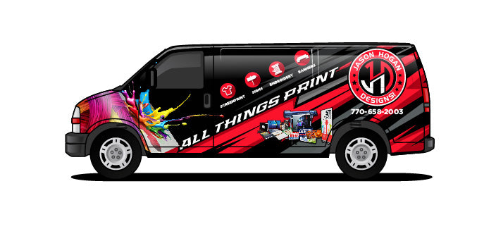 Vehicle Wrap Artwork Deposit